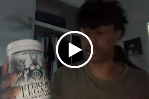 Customer video review of Eternal Legacy Elite Nootropic Pre-Workout