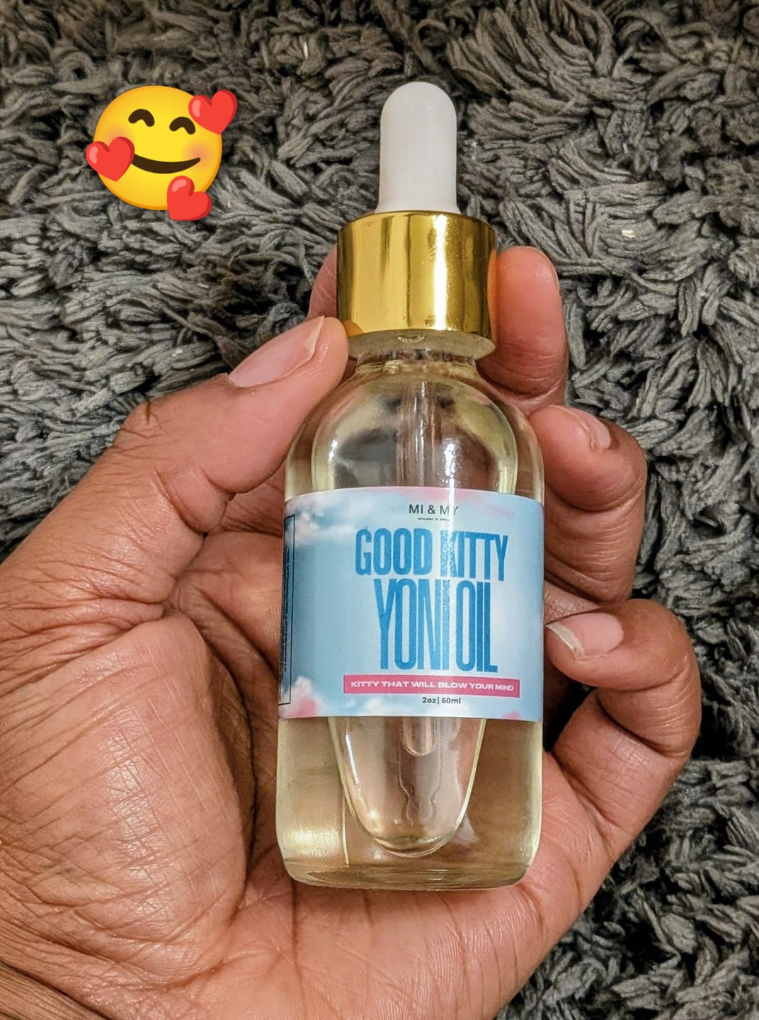 Customer photo review of Bomb Kitty Yoni Oil