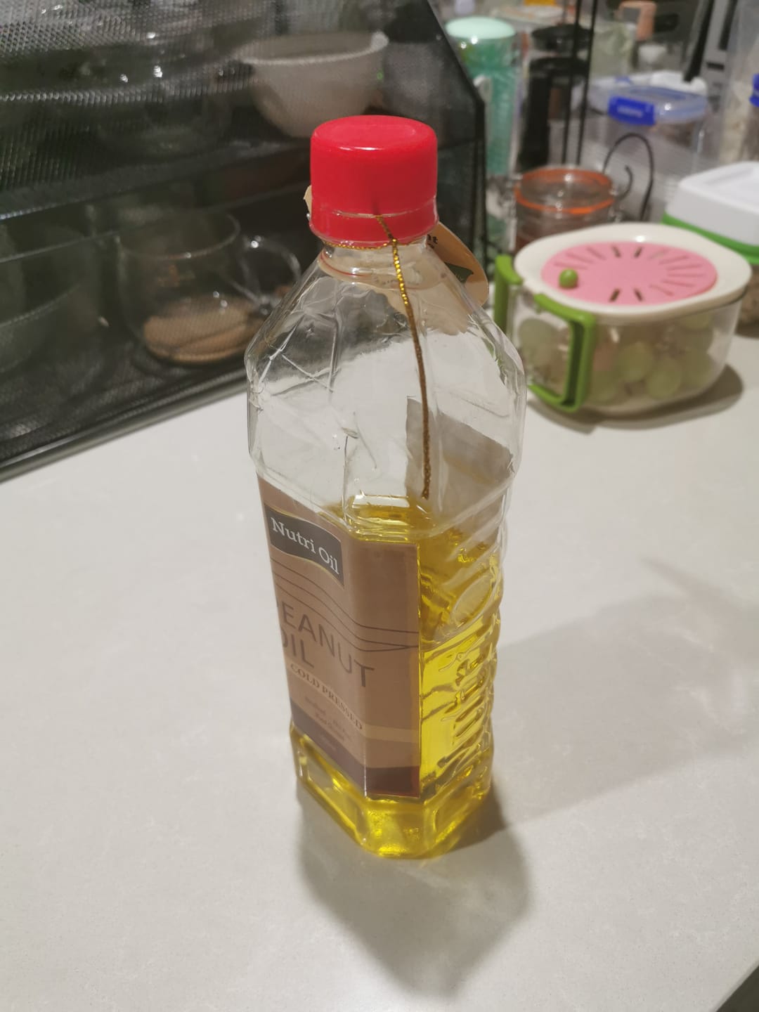 Customer photo review of Cold Pressed Peanut Oil