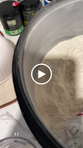Customer video review of Whey Protein Powder Bucket