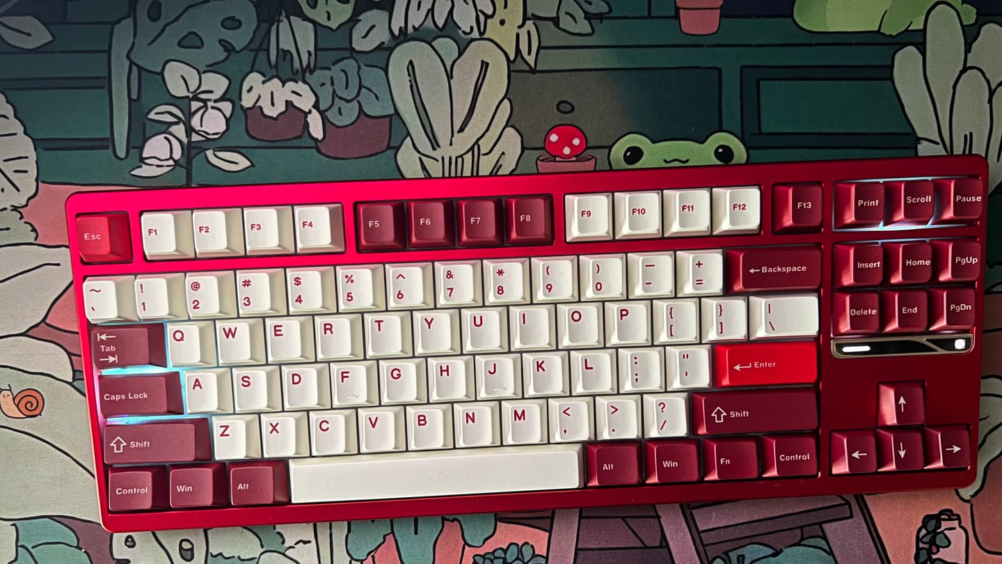Customer photo review of Evoworks -  Evo80 80% TKL Mechanical Keyboard