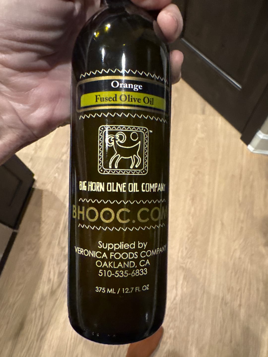 Customer photo review of Blood Orange Olive Oil