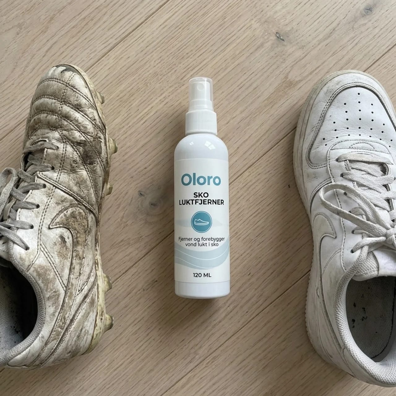 Customer photo review of Oloro BioAktiv Sko Luktfjerner