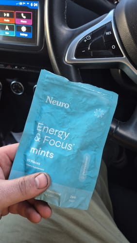 Customer photo review of Energy & Focus Mints