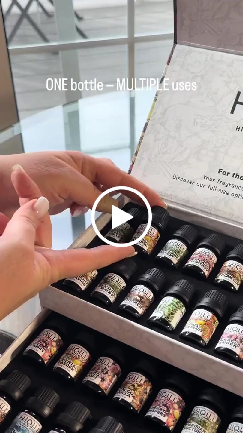 Customer video review of The Olfactory Library: 32pcs Fragrance Discovery Set