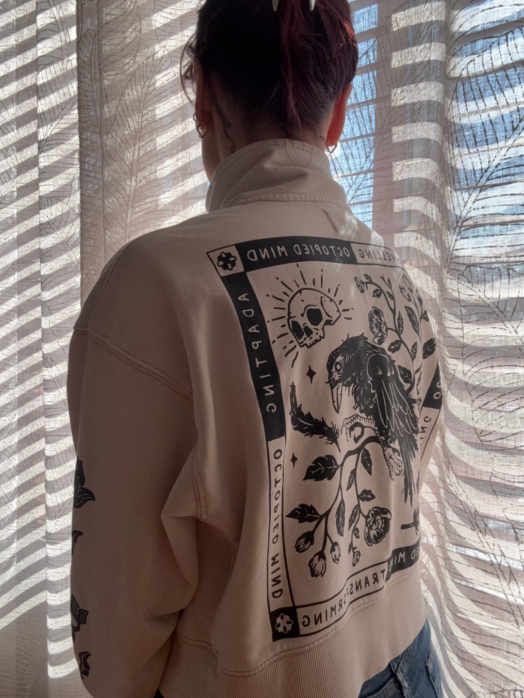 Customer photo review of Adapting 1/4 Zip Sweater