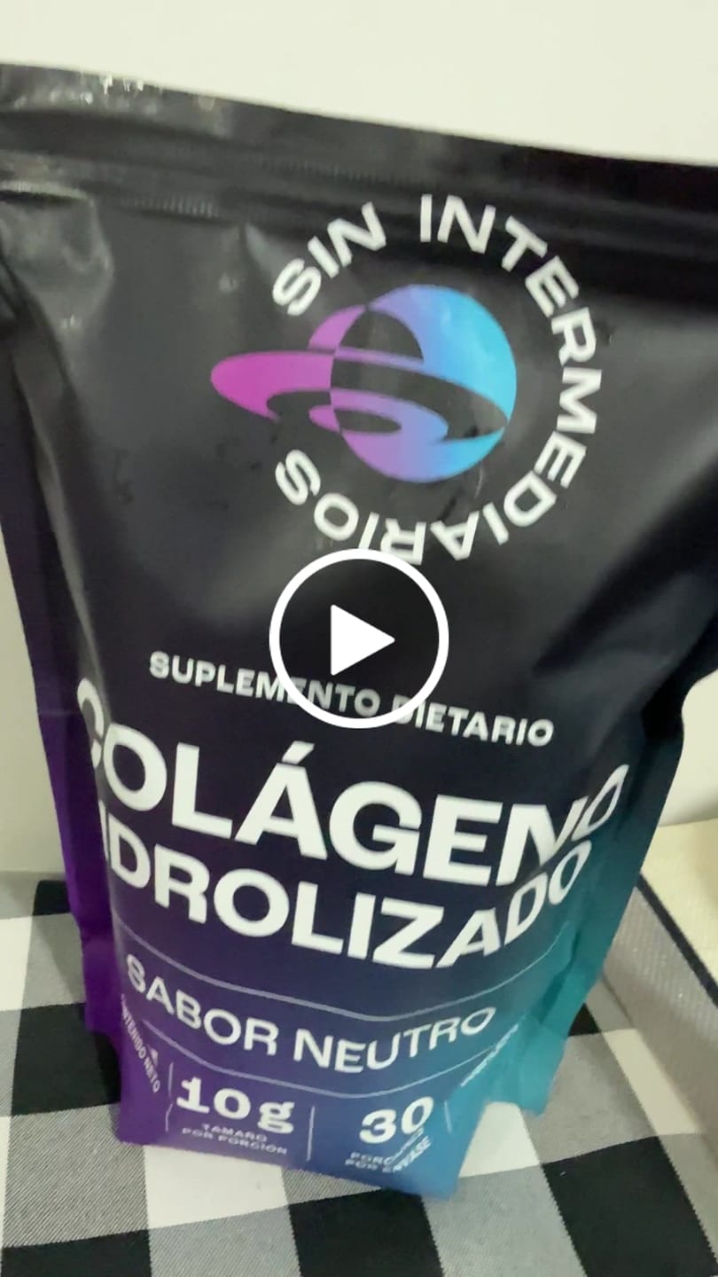 Customer video review of Colágeno Hidrolizado