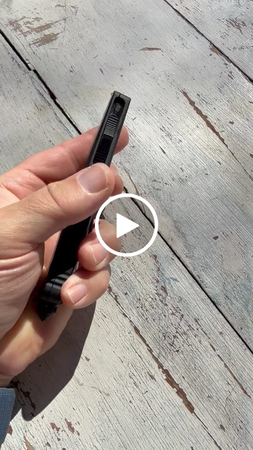 Customer video review of Black Ghost OTF Knife - Hornet Blade