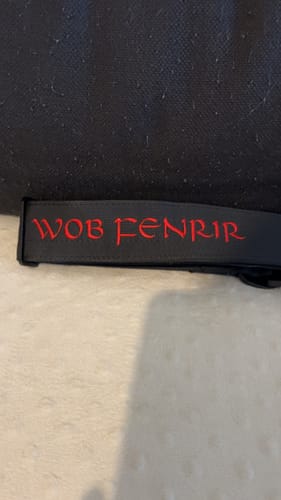 Customer photo review of 5cm Lighter Combat® Collar | With Handle Secure Clip - Black x Black