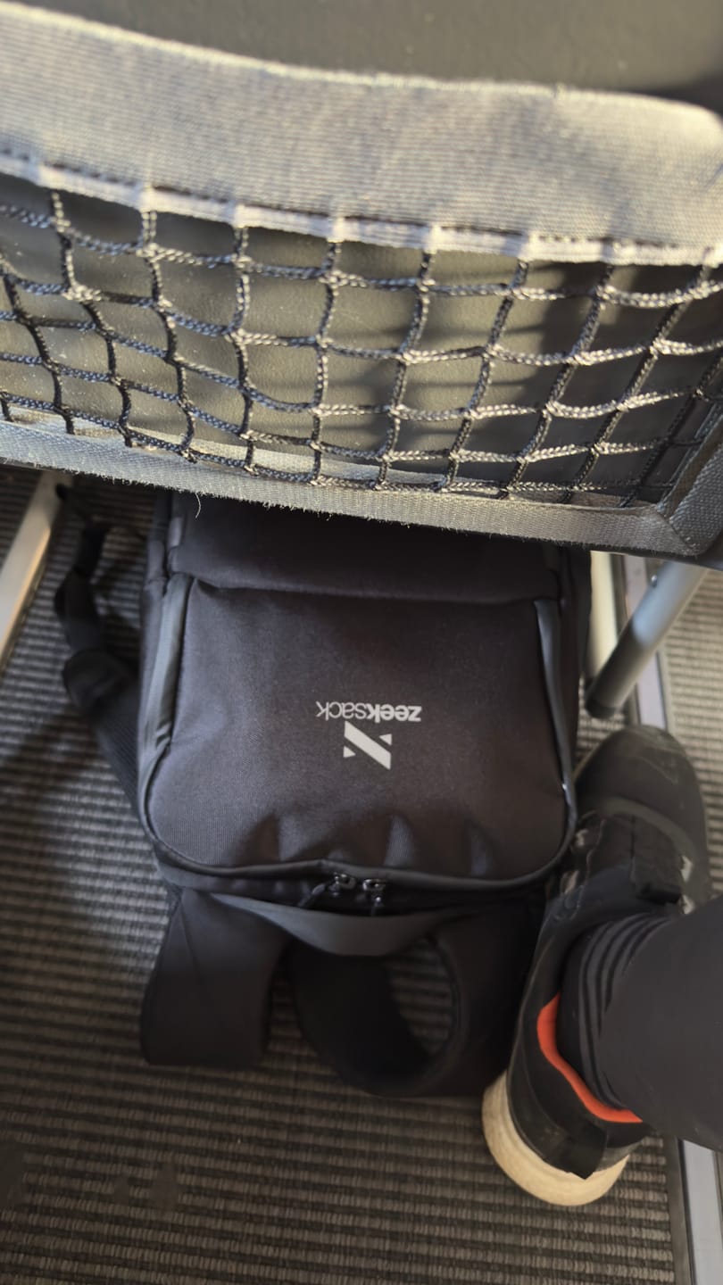Customer photo review of The Underseat 15L