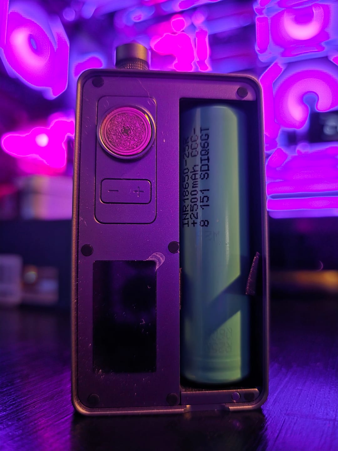 Customer photo review of Samsung 25R 18650 2500mAh 20A Battery