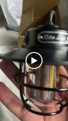 Customer video review of Lot Imported Camping LED Lamp