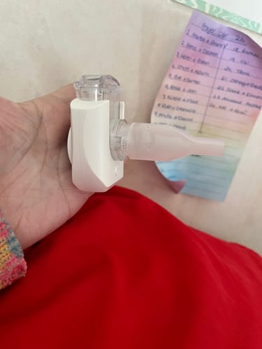 Customer photo review of Micro Mist™ Handheld Ultrasonic Nebulizer