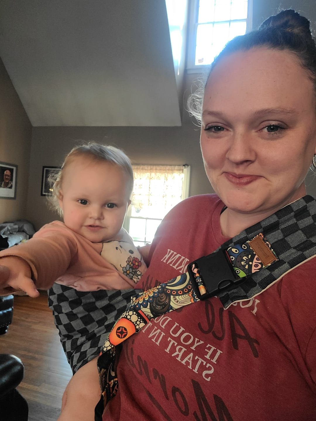 Customer photo review of Bambora Sling Carrier