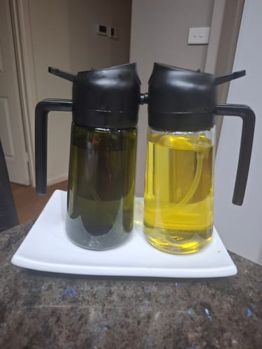 Customer photo review of 2 in 1 Oil Dispenser