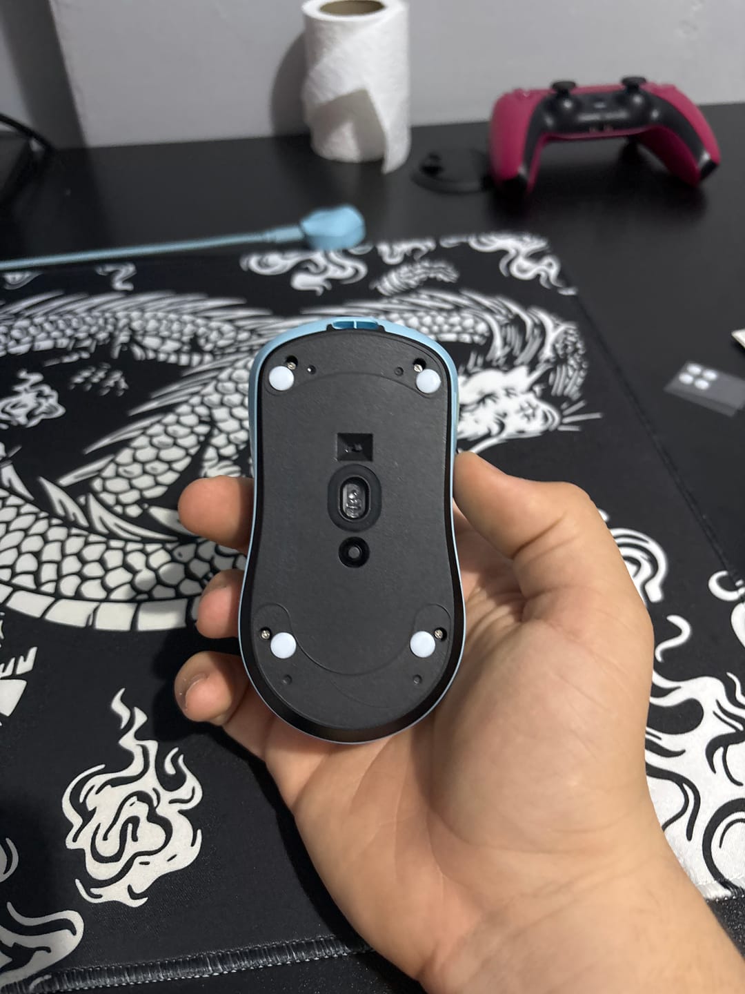 Customer photo review of X-Raypad Jade Mouse Skates