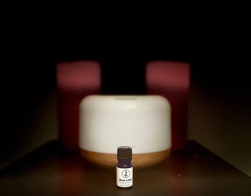 Customer photo review of True Egyptian Blue Lotus Oil 5 mL | Cold-Pressed