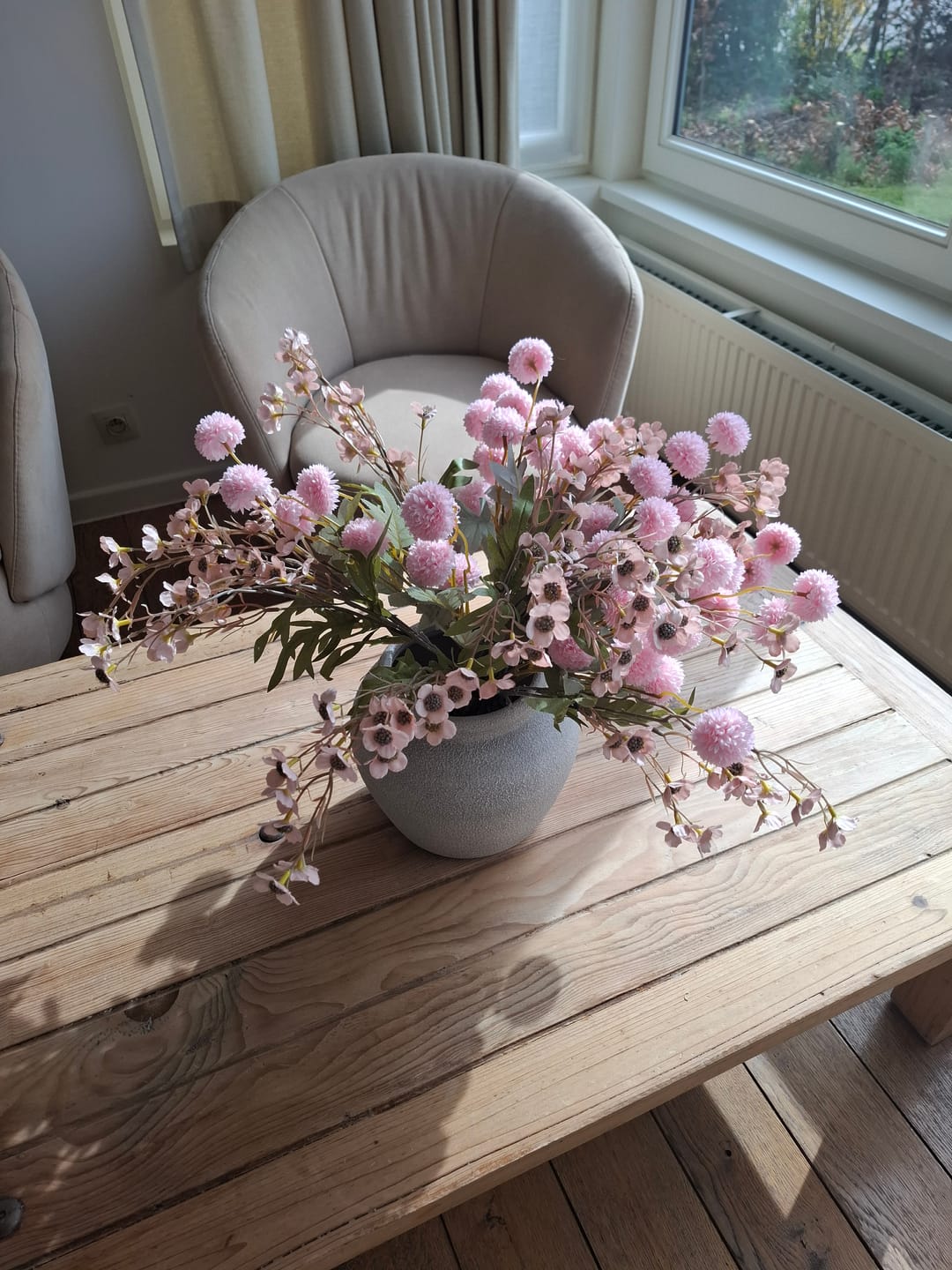Customer photo review of Wax Arrangement - Roze