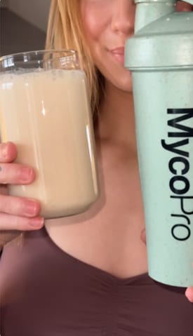 Customer photo review of MycoPro - Creamy Vanilla Protein Powder