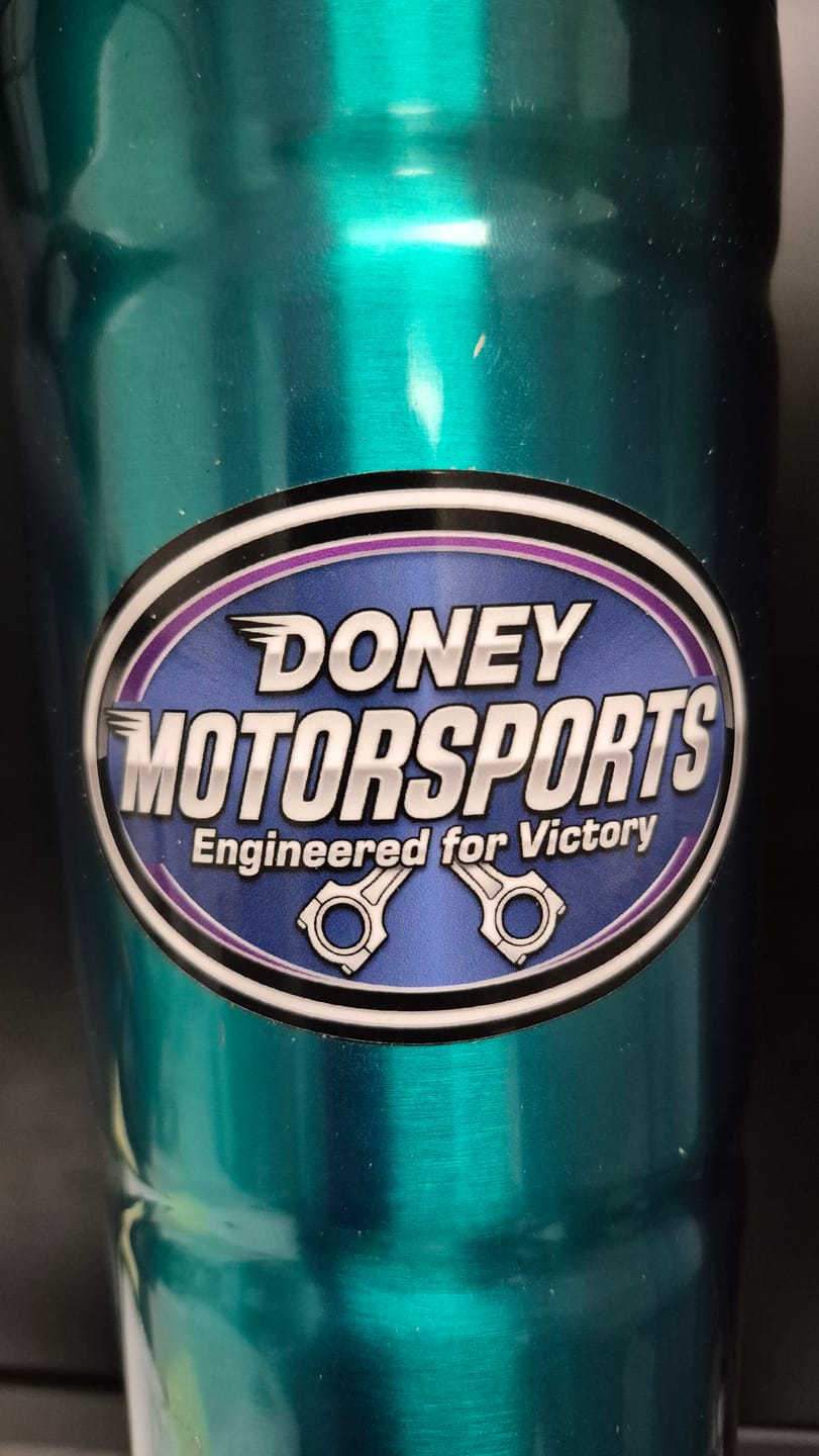 Customer photo review of Cut to Shape Stickers