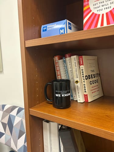 Customer photo review of We Know Mug