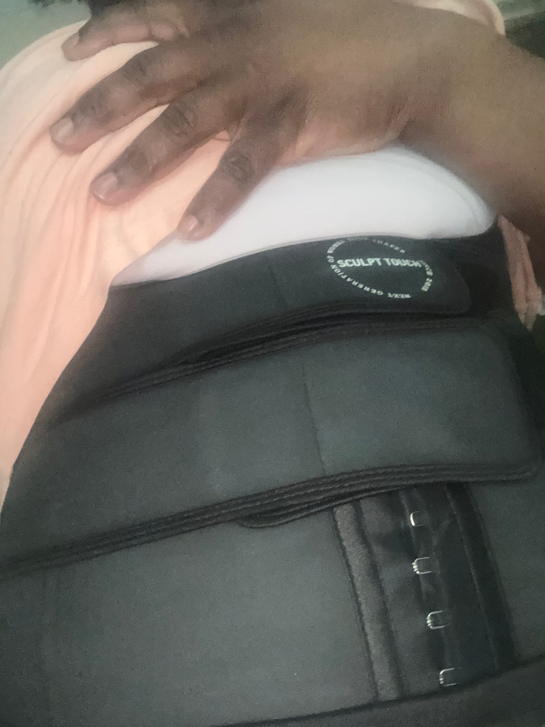 Customer photo review of Triple Belt Rubber Vest Sport Girdle Waist Trainer