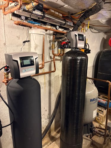 Customer photo review of SoftPro® Elite HE Water Softener for Well Water (Best Seller & Lifetime Warranty)