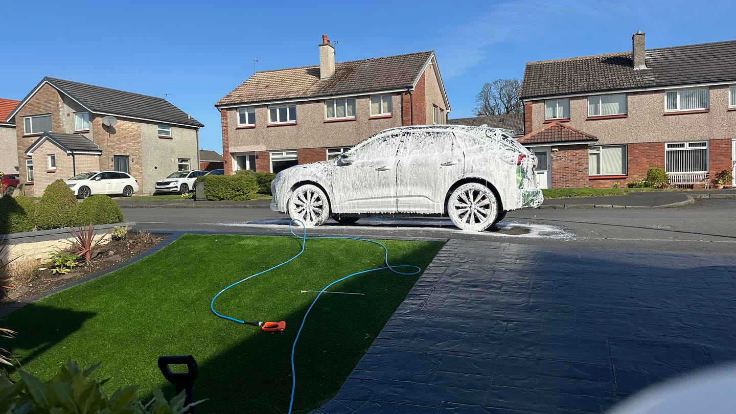 Customer photo review of Fusion - Ultra Hydrophobic Spray Sealant