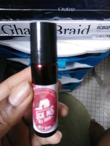 Customer photo review of Bargz Lick Me All Over Perfume Oil, Exotic Fragrance, Lovely Raspberry And Melon Aromas With A Touch Of Vanilla - Flat Cap