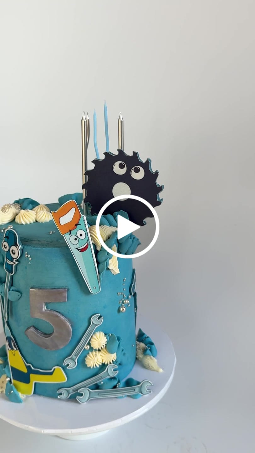 Customer video review of A4 Rectangle Custom Edible Icing Image
