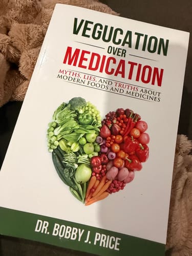 Customer photo review of Vegucation Over Medication Book