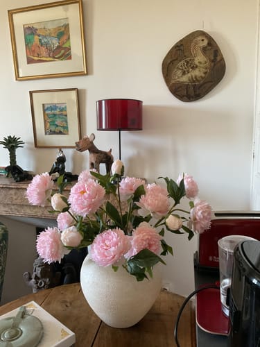 Customer photo review of Sena Vase - Crème