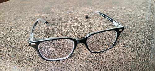 Customer photo review of Zenottic Blue Light Blocking Glasses Arlen