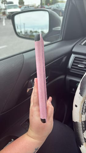 Customer photo review of Premium Kindle Cases