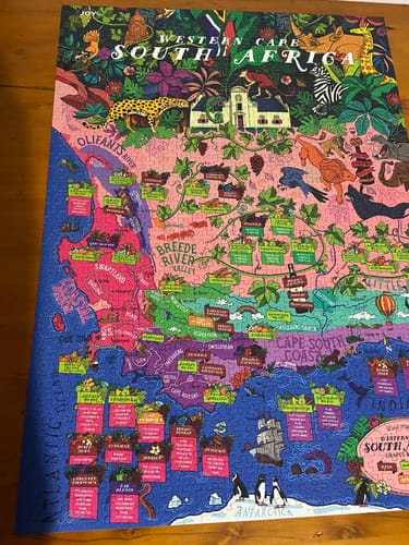 Customer photo review of South Africa Wine Puzzle