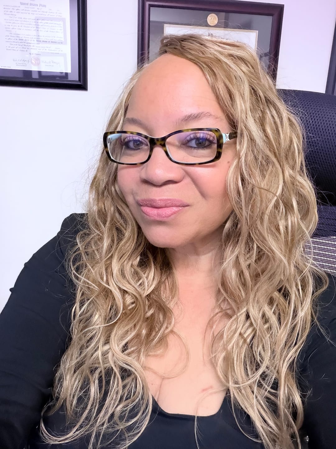 Customer photo review of #27/30/613 Mix Color Blend Body Wave Human Crochet Hair