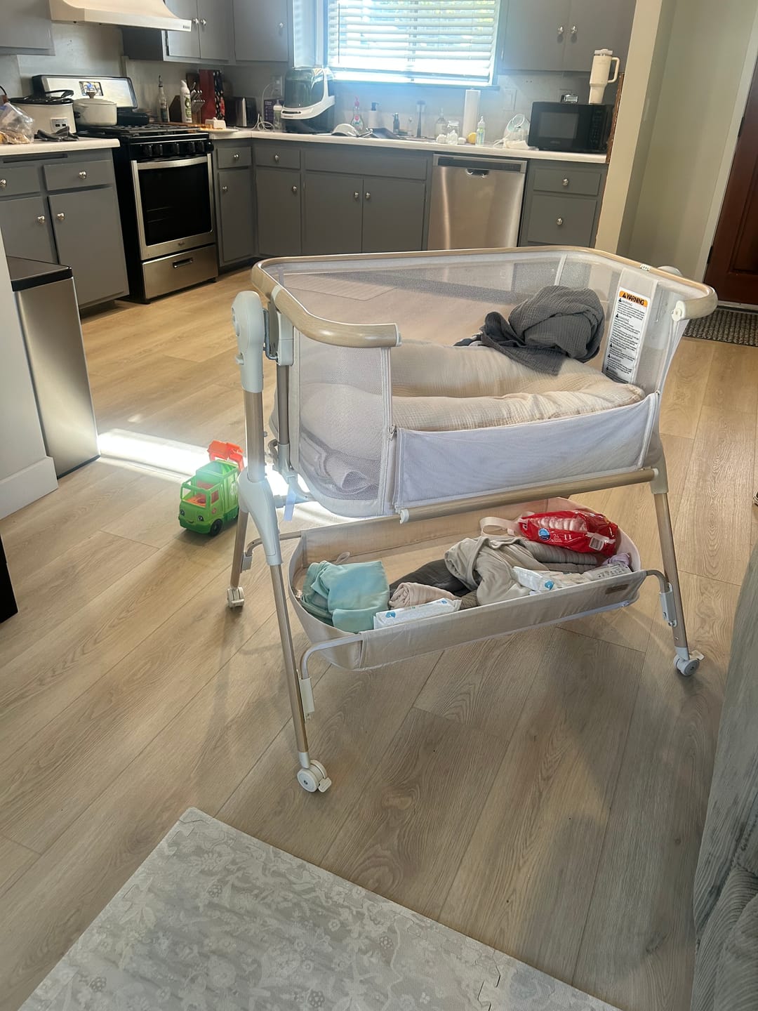Customer photo review of HARPPA Cuddly Signature | 3-in-1 Rocking Baby Bassinet & Bedside Sleeper with Mattress + Cover (No Sheet)