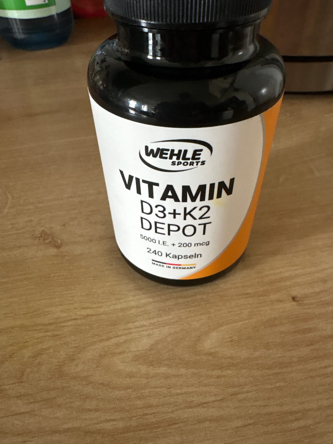 Customer photo review of Wehle Sports Vitamin D3 5000 I.E + Vitamin K2 200mcg