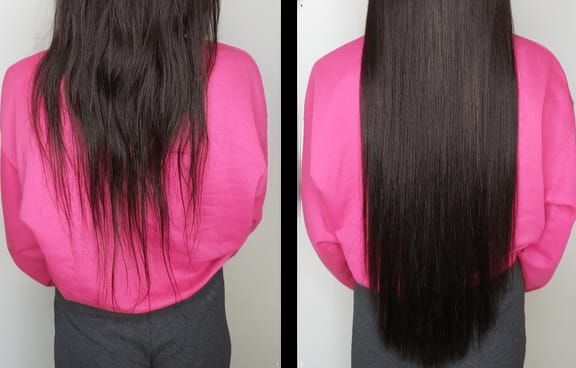 Customer photo review of Sérum de croissance pour cheveux (3 mois)