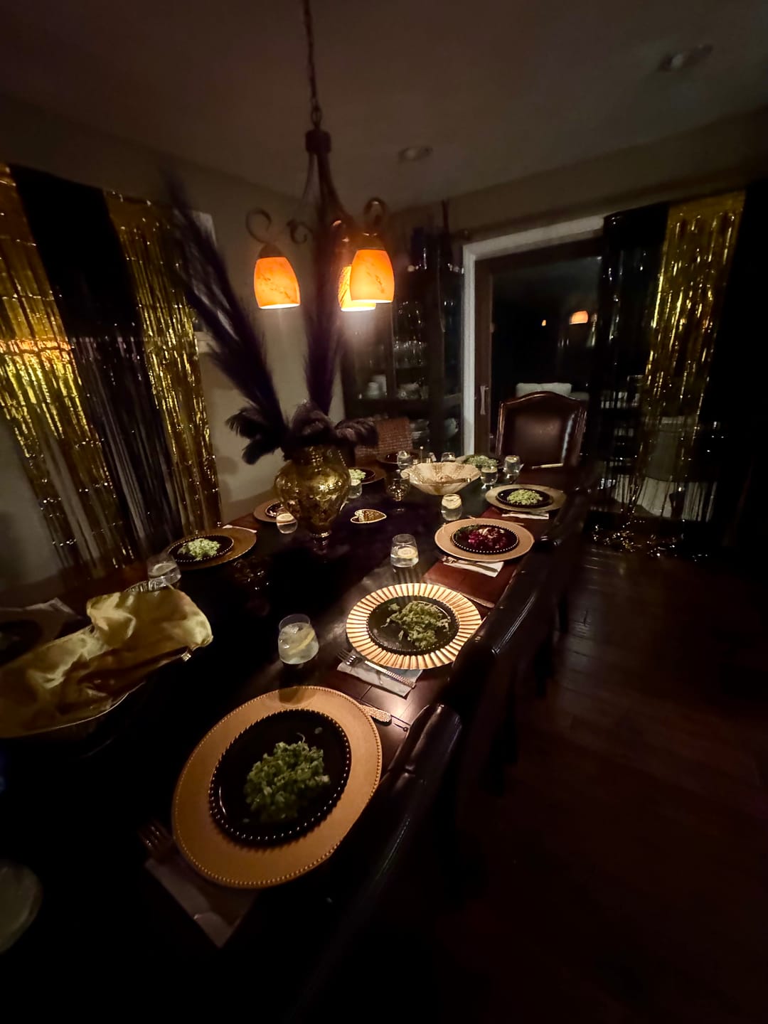 Customer photo review of Masquerade Ball/Carnival Murder Mystery Host Your Own Game Kit