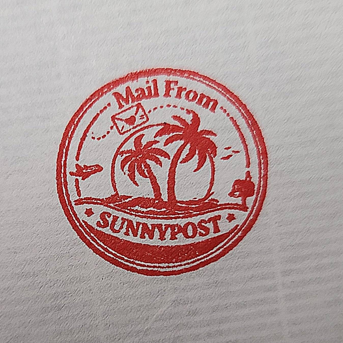 Customer photo review of Rubber Stamp﹘ Self-Inking Stamp﹘US