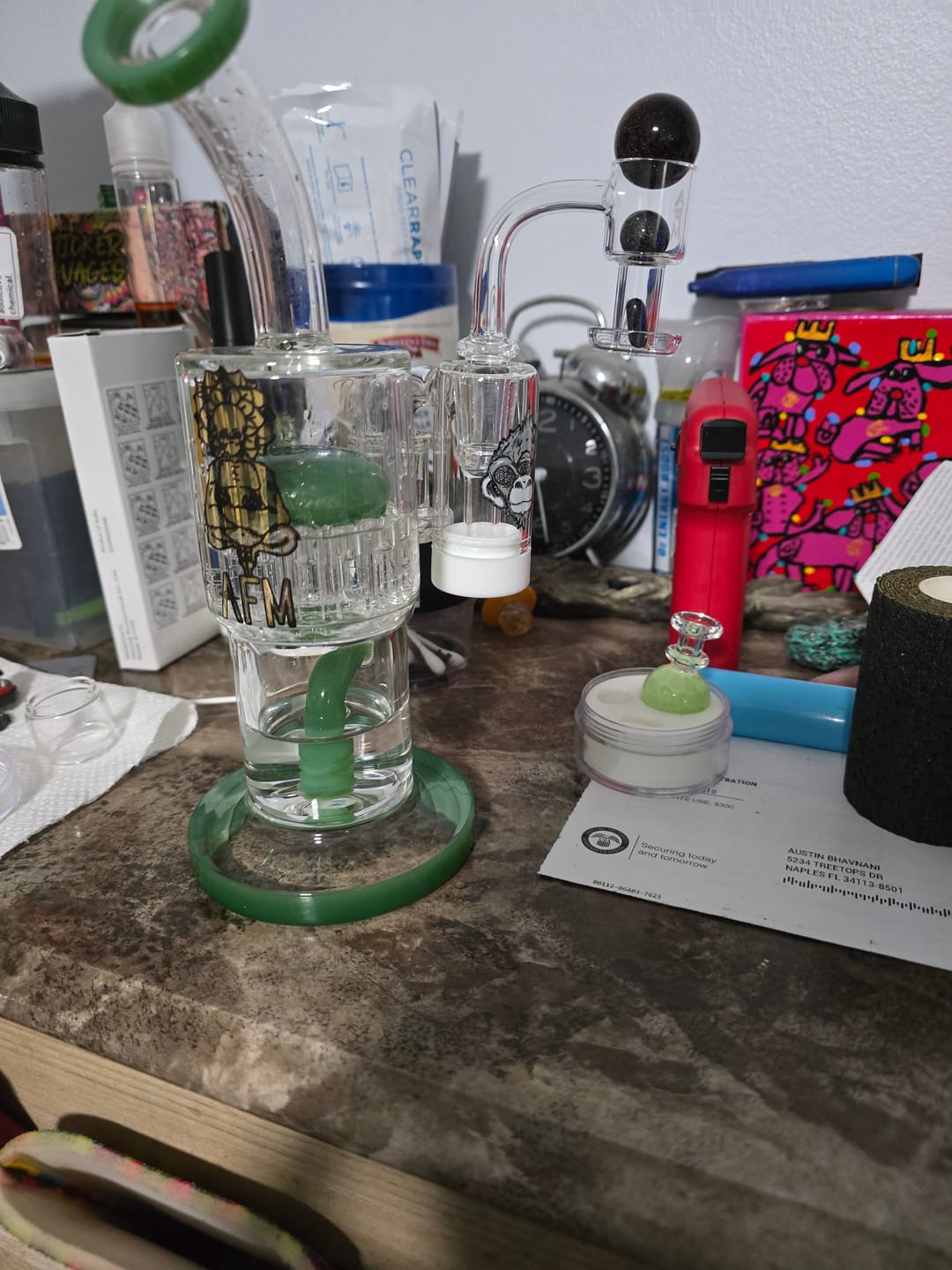 Customer photo review of 3" AFM Alien Head Reclaim Catcher