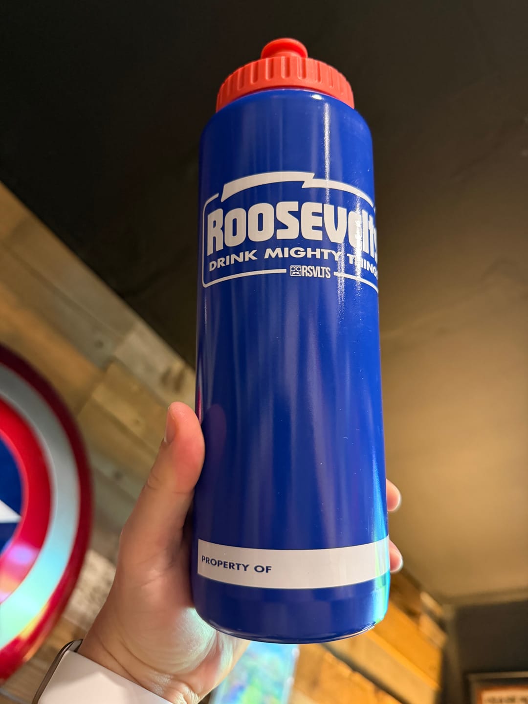 Customer photo review of Drink Mighty Things – Squeeze Bottle