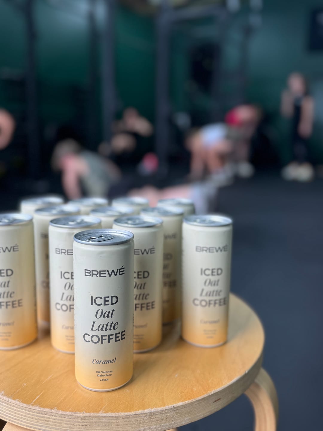 Customer photo review of Iced Oat Caramel Latte