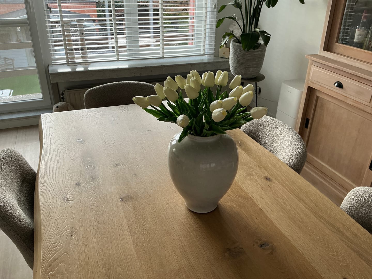 Customer photo review of Tulpen Boeket - Wit (25 stengels)