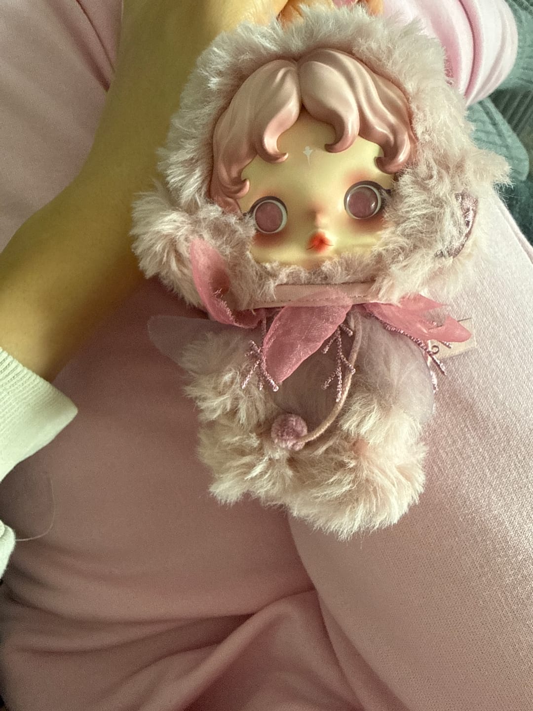 Customer photo review of OZL01890 - 1 ad. - Peluş Anahtarlık - Skullpanda -  Windflower - MPPMRT