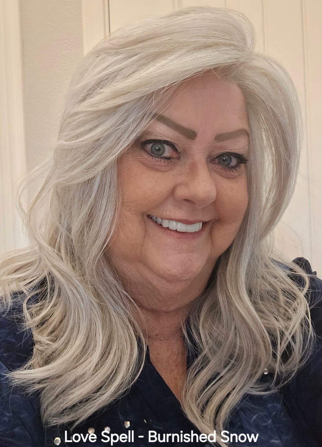 Customer photo review of LOVE SPELL - Burnished Snow