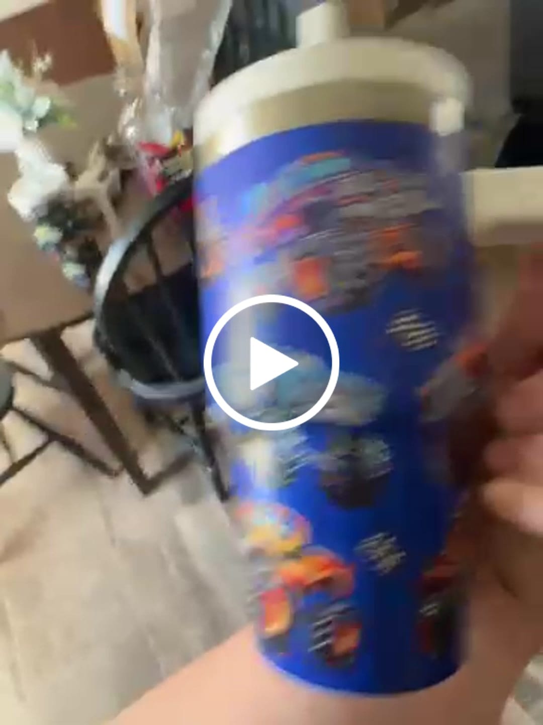 Customer video review of Monster Truck Spill Proof Kids CREWCUP 20oz