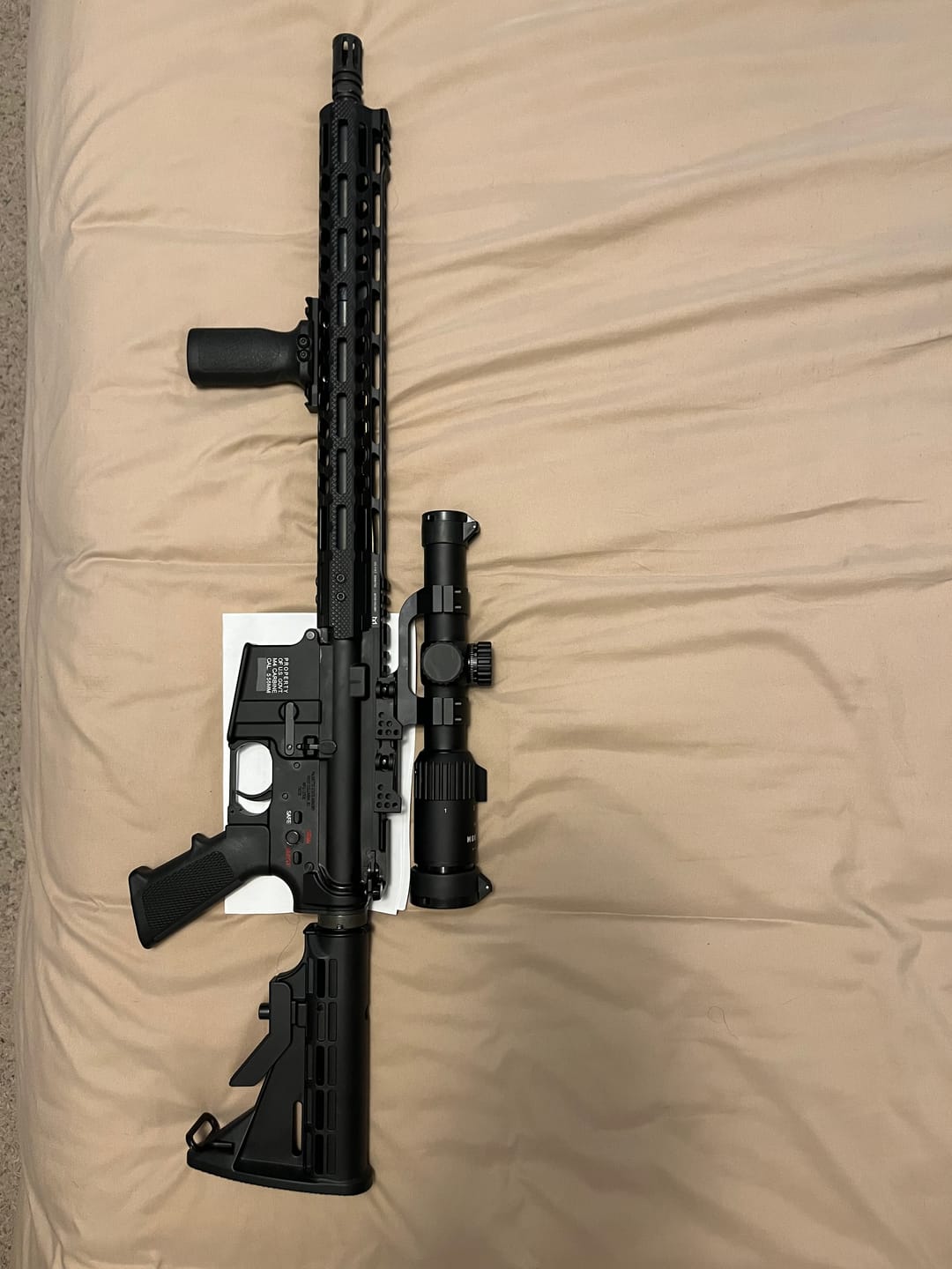 Customer photo review of CNC D2 Super Safety - Cam, Lever, and Rounded Detent