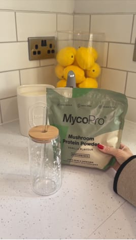 Customer photo review of MycoPro - Creamy Vanilla Protein Powder